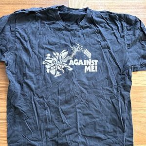 Against Me! - punk band T-shirt